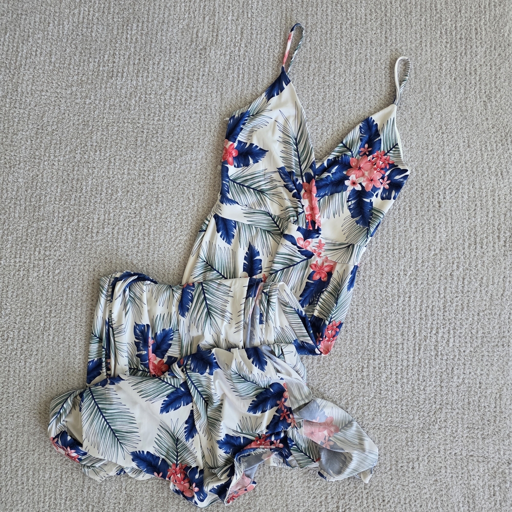 Lilyful Floral Bodysuit Dress